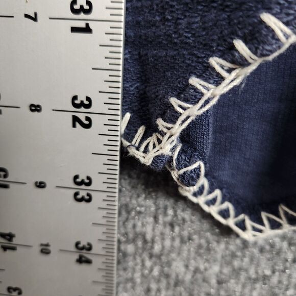 NWT XCVI Blue 13177 Katerin Blanket Hem Long Sleeve Full Zip Jacket SIZE SMALL - Picture 8 of 16